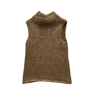 Express Gold Cowl Neck Sweater